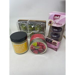 Lot of Misc New Candles Old Williamsburg & More ~Jar